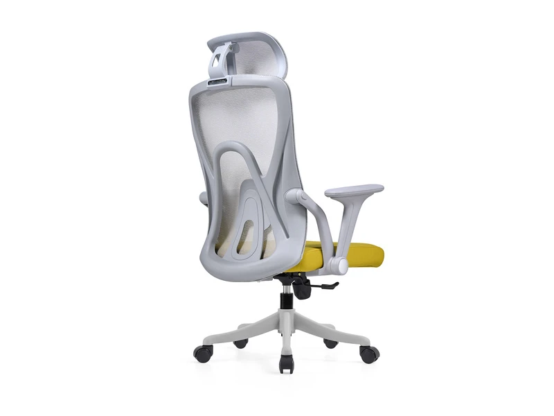 Cadeira de escrit&oacute;rio ergon&ocirc;mica em malha com apoio de cabe&ccedil;a ajust&aacute;vel &ndash; 2428A