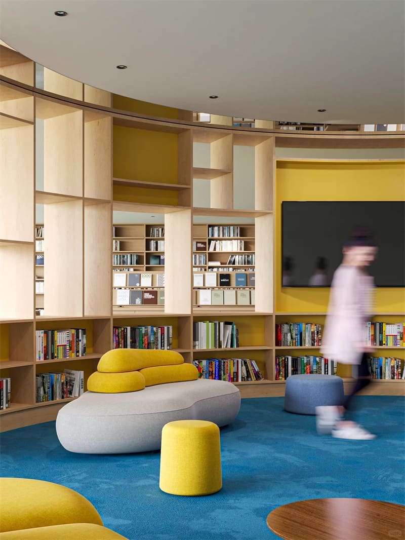 Solução de móveis de escritório para a Biblioteca Pública de Shenzhen Futian