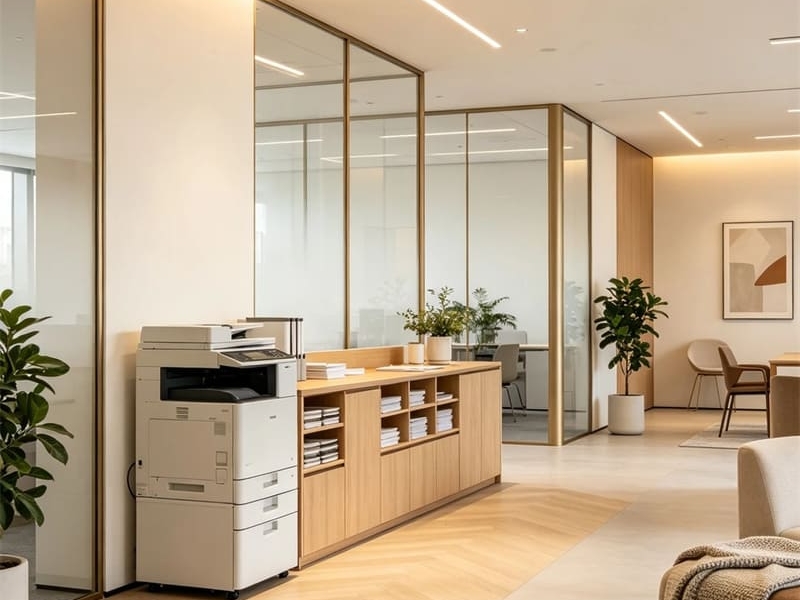 Solução de móveis de escritório para espaço de trabalho de agências criativas em Guangzhou