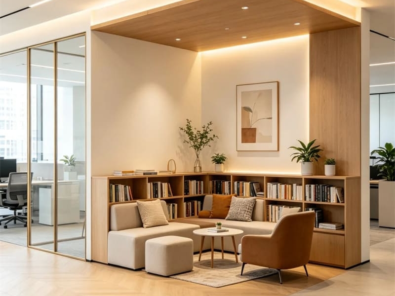 Solução de móveis de escritório para espaço de trabalho de agências criativas em Guangzhou 