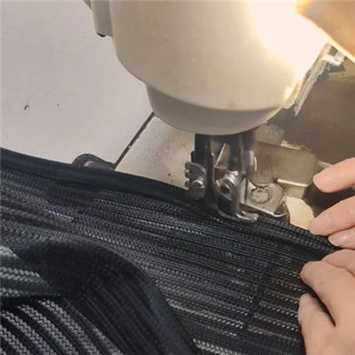 Tecido e tecido Costura de malha