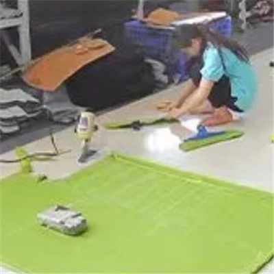 Tecido e tecido Corte de couro