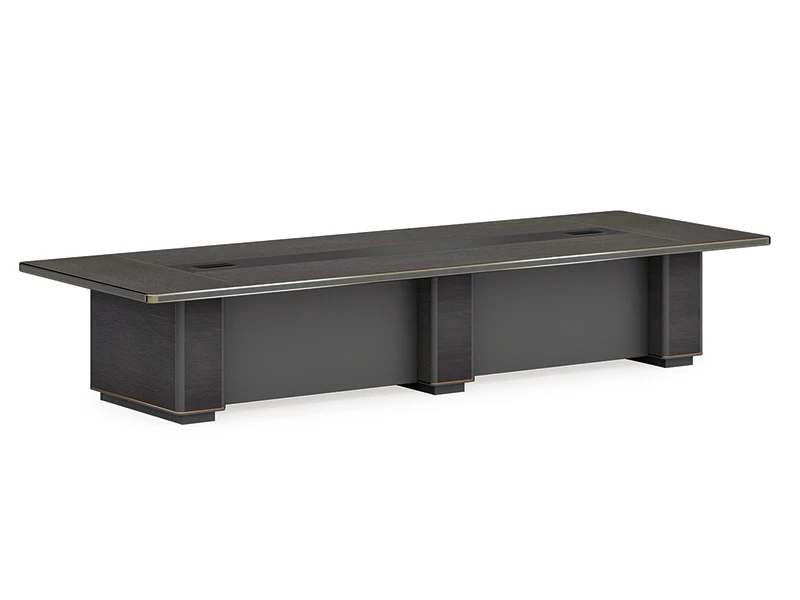 Mesa de confer&ecirc;ncia executiva para salas de reuni&otilde;es modernas