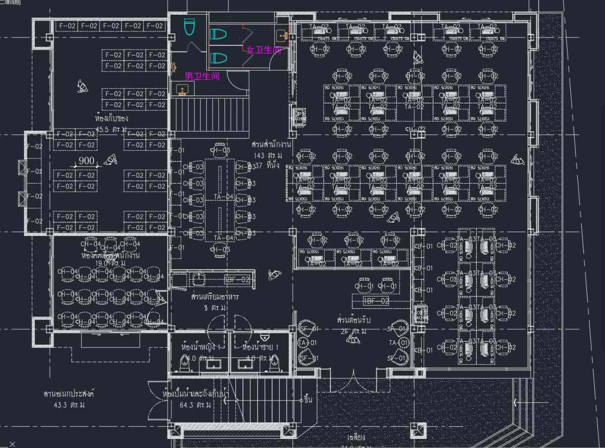 Projeto de mobília para sala de treinamento de hotel na Tailândia | Linray