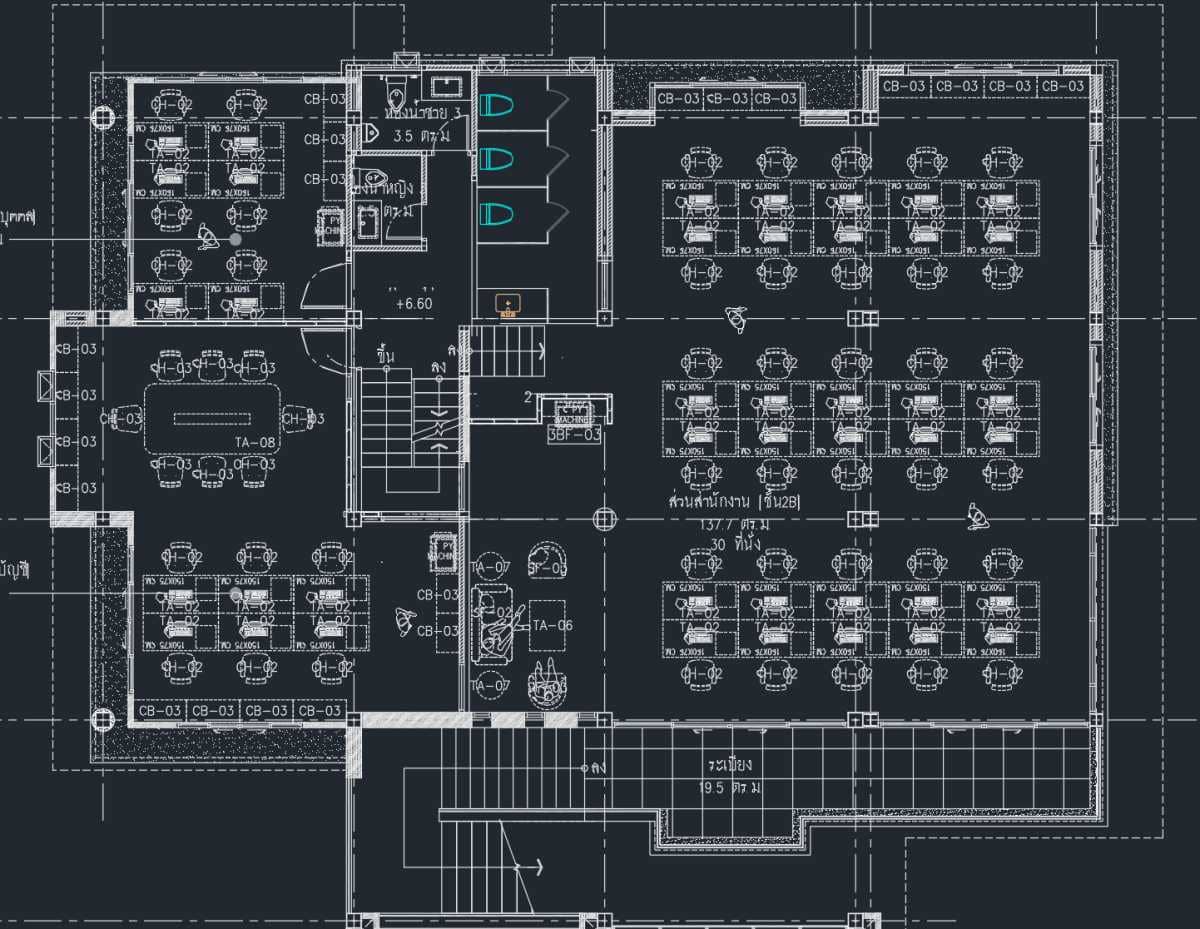 Projeto de mobília para sala de treinamento de hotel na Tailândia | Linray