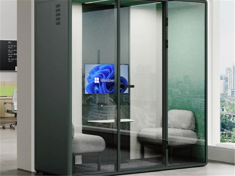 Pods de reuni&atilde;o para 2 pessoas | Cabines de escrit&oacute;rio &agrave; prova de som M
