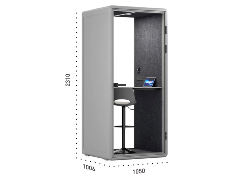 S Pods de escrit&oacute;rio modulares e amp; Cabines de trabalho privadas-8