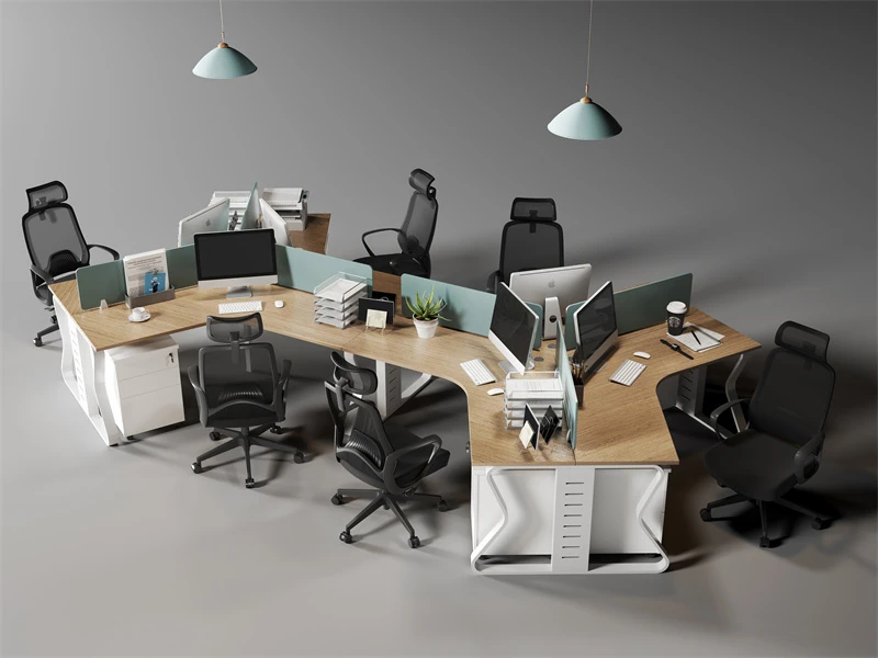 Cadeira de mesa ergon&ocirc;mica de escrit&oacute;rio com malha traseira alta e apoio lombar