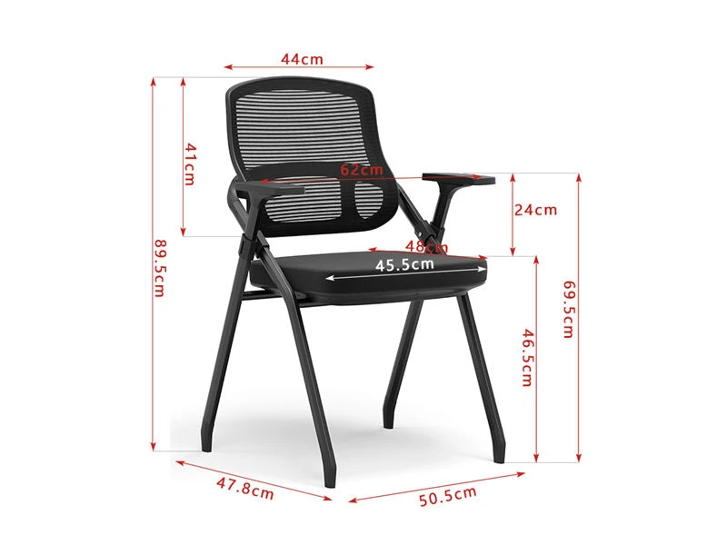 Cadeira e cadeira para sala de confer&ecirc;ncias Assentos para sala de treinamento com rodas