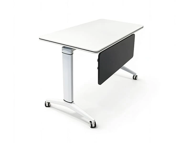 Mesa de treinamento flip-top premium com rodas para espa&ccedil;os de reuni&atilde;o