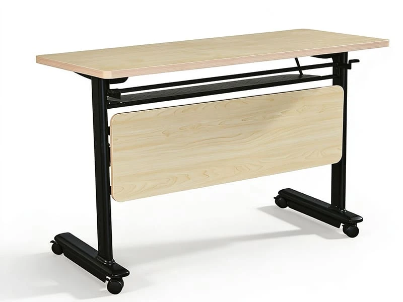 Mesa de treinamento moderna mesa de confer&ecirc;ncia modular flip top com estrutura de a&ccedil;o