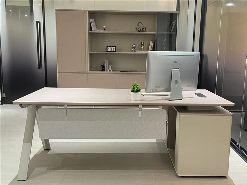 Mesa executiva minimalista moderna para mulheres l&iacute;deres