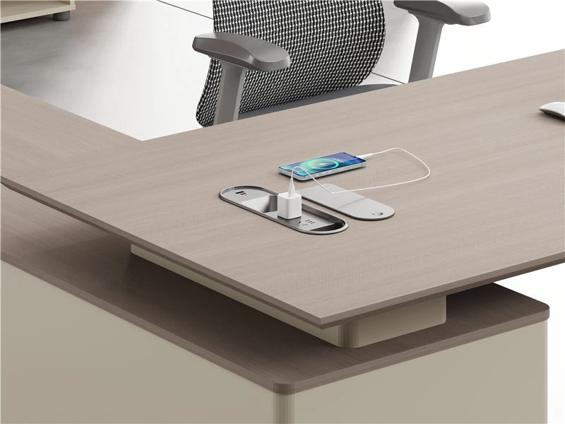 Mesa executiva minimalista moderna para mulheres l&iacute;deres