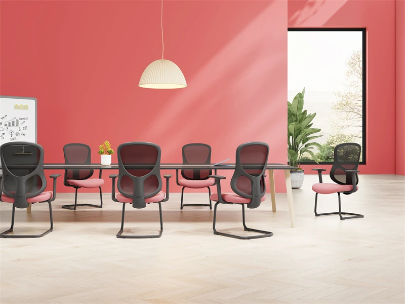 Cadeira para visitantes de recep&ccedil;&atilde;o de escrit&oacute;rio | Cadeiras para sala de espera com bra&ccedil;os