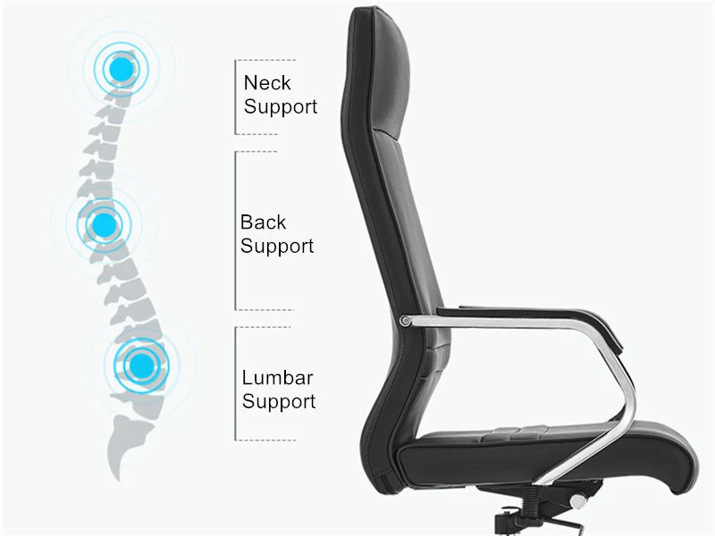 Cadeiras de escrit&oacute;rio executivas de luxo | Cadeiras de couro para salas de confer&ecirc;ncias