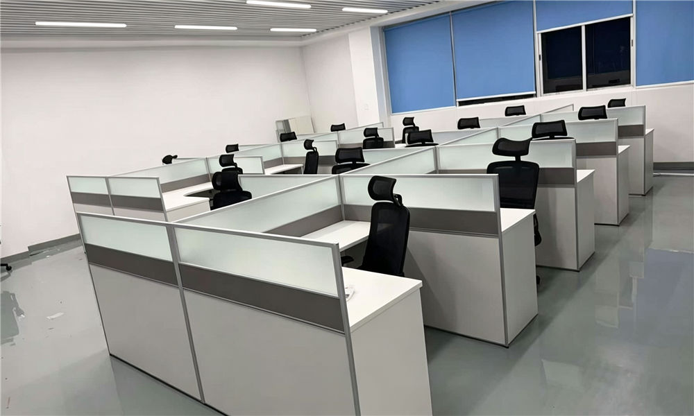 Projeto de Mobiliário para Escritórios da Fábrica Meihu Manufacturing na Tailândia